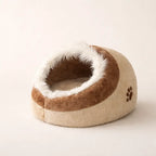 Kuschelhöhle Minou in Beige/Braun