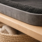 Fensterbrettbett Kyo in Schwarz/Anthrazit
