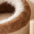 Kuschelhöhle Minou in Beige/Braun